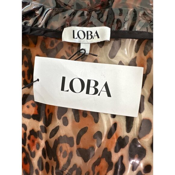 LOBA Pamela Trench Coat in Leopard Small New Womens Rain Jacket - Picture 11 of 13